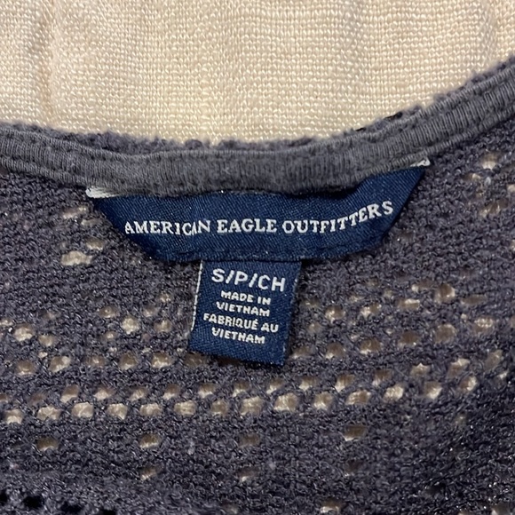 American Eagle scoop back long sleeve crop top - Picture 2 of 2
